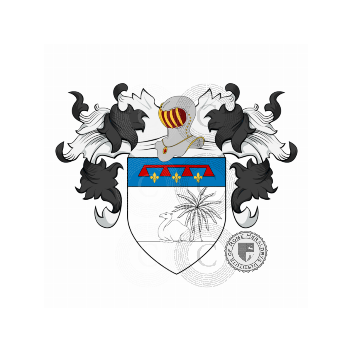 Coat of arms of familyComelli, Comello
