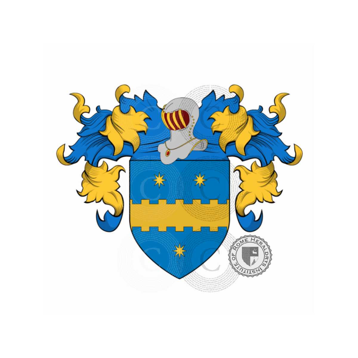 Wappen der FamilieRena (della), della Rena,Renai