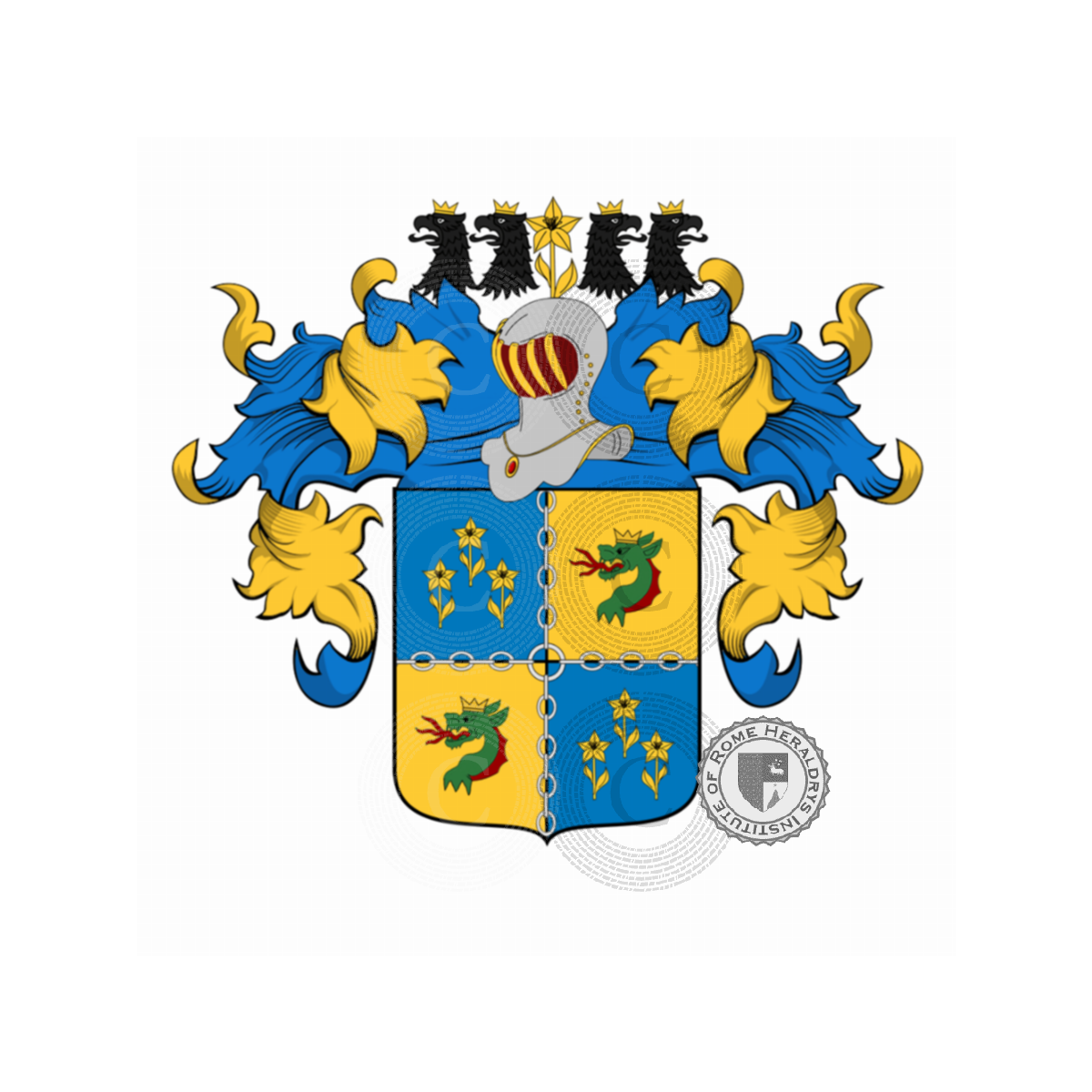 Coat of arms of familyAlberigi Quaranta