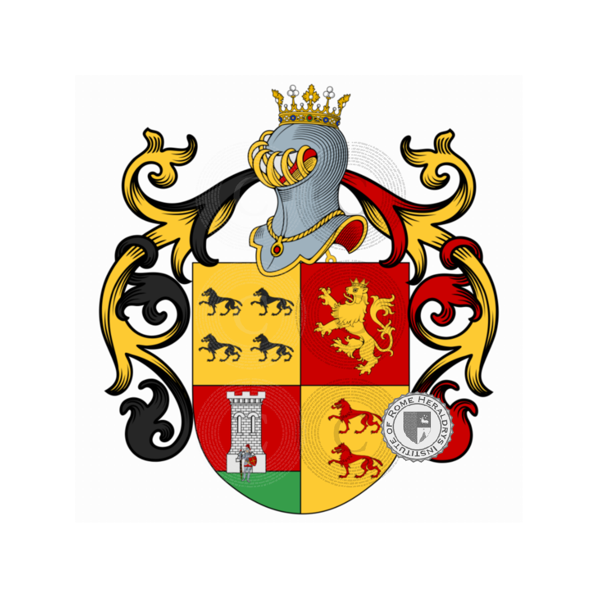 Coat of arms of familyRon