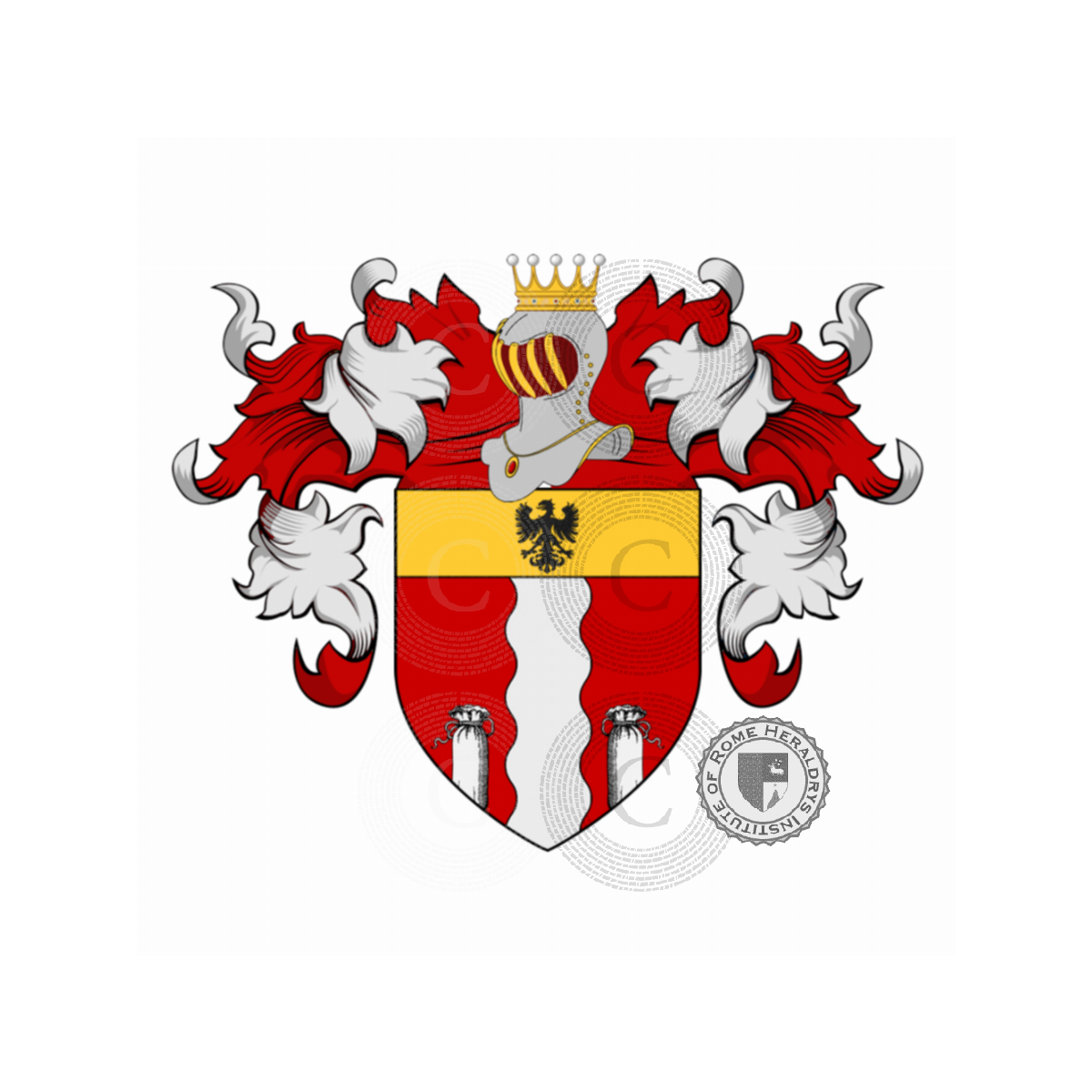 Coat of arms of familyFarina, Barina,la Farina