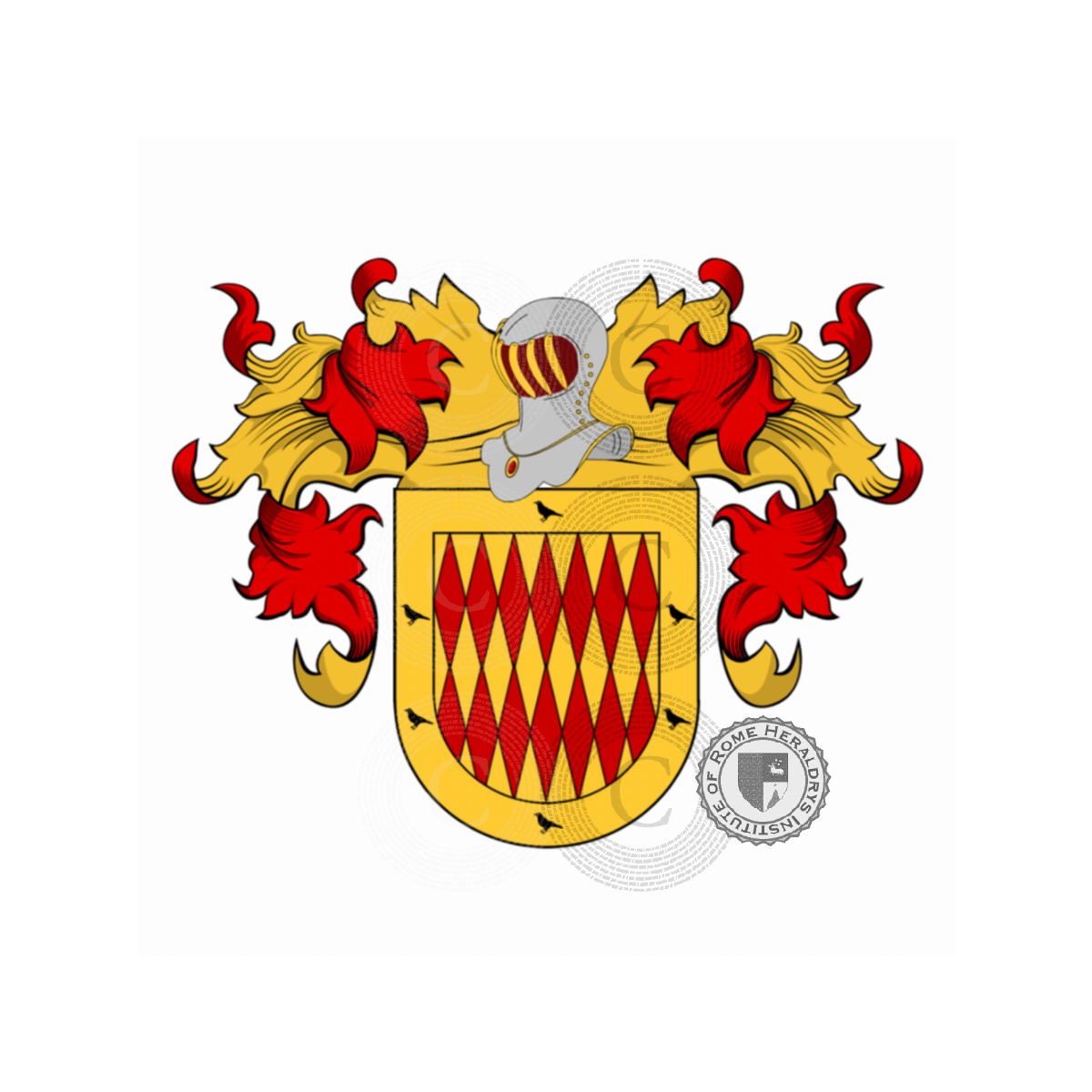 Wappen der FamiliePonciano