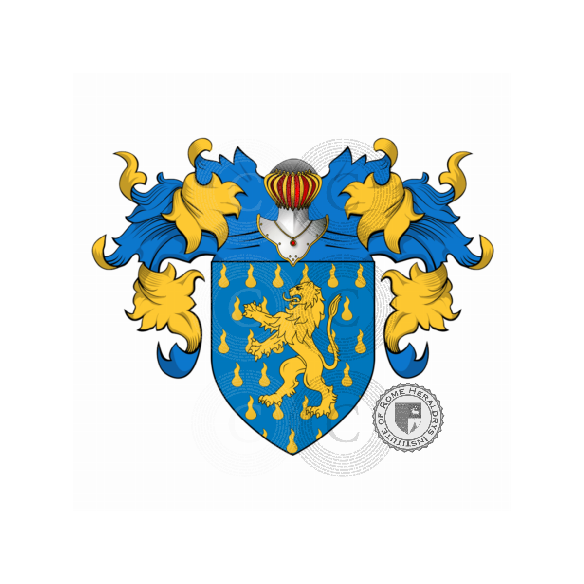 Wappen der FamiliePreti, del Prete