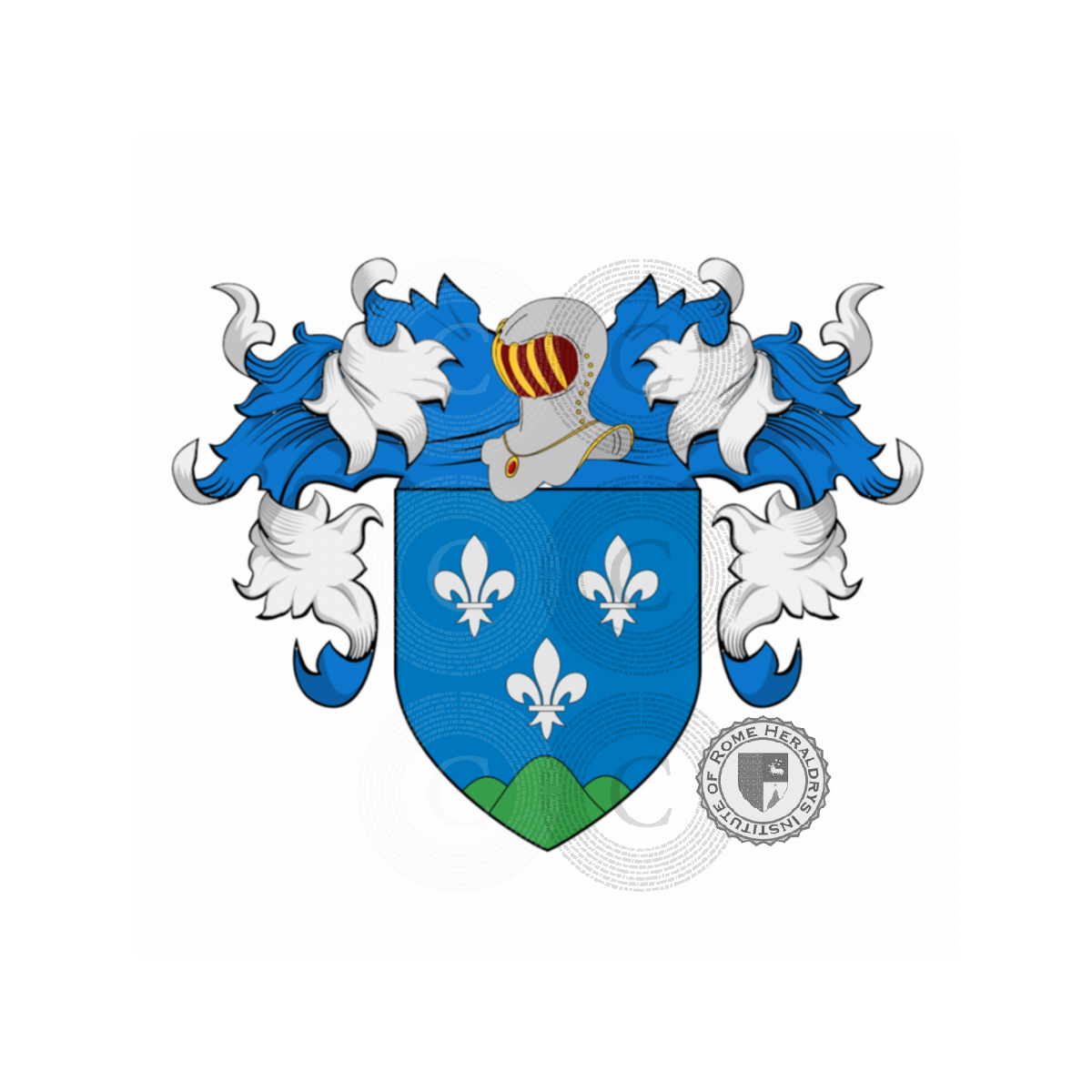Coat of arms of familyBergamin (von)
