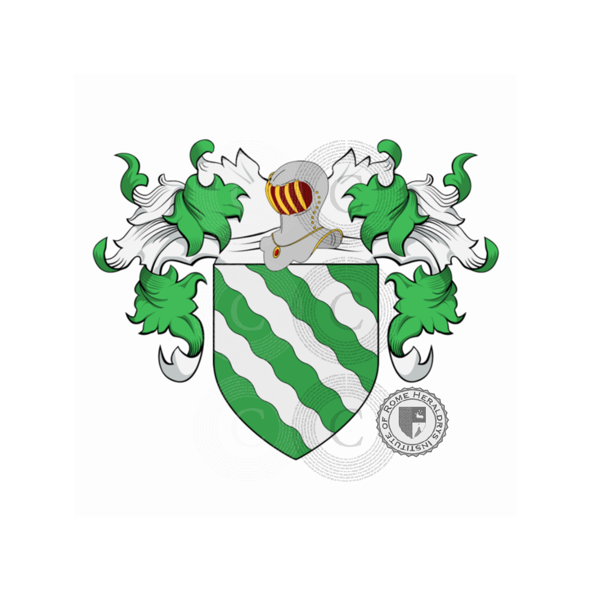 Coat of arms of familyGiuliani, Giuliani del Drago,Paradisi