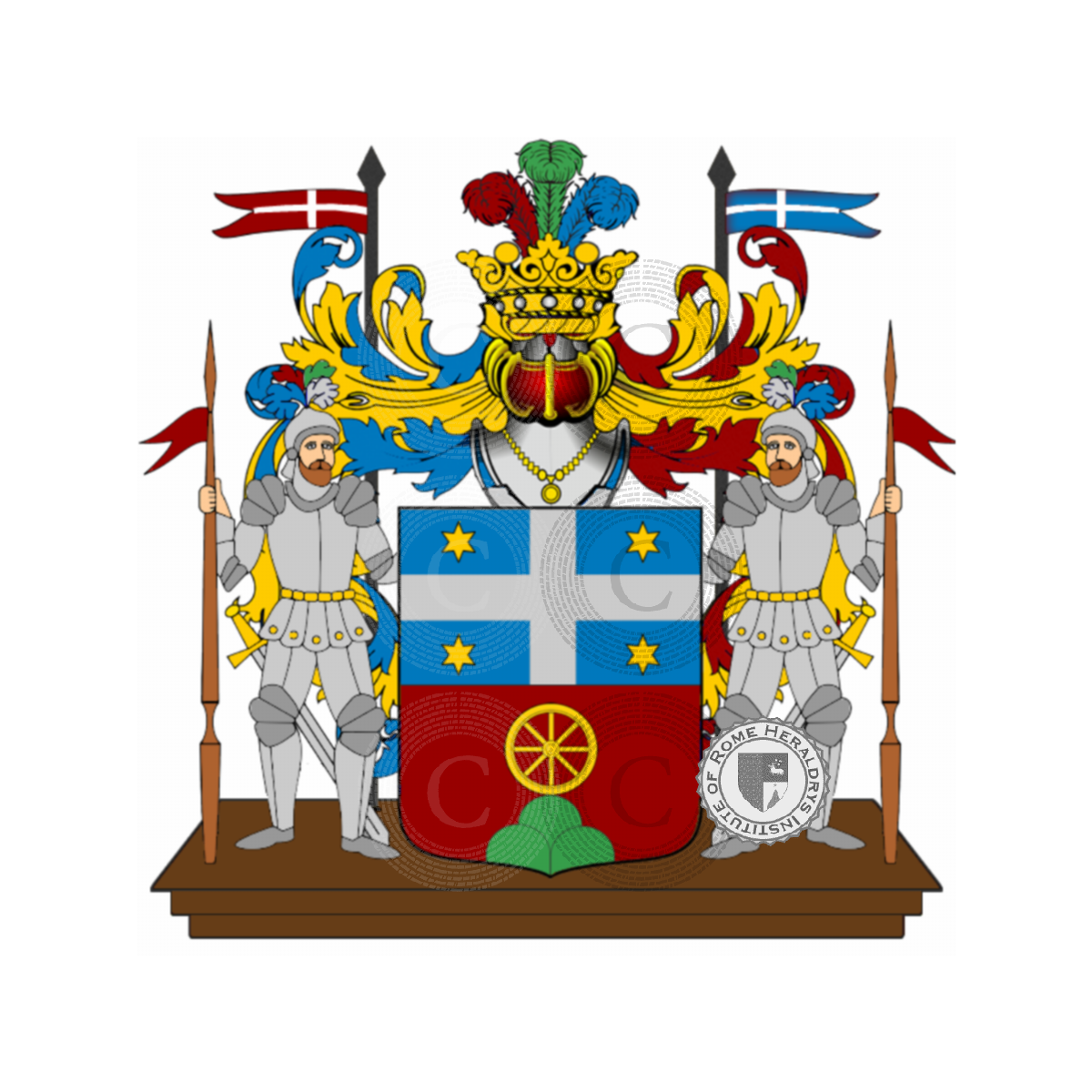 Wappen der FamilieCeccaroni