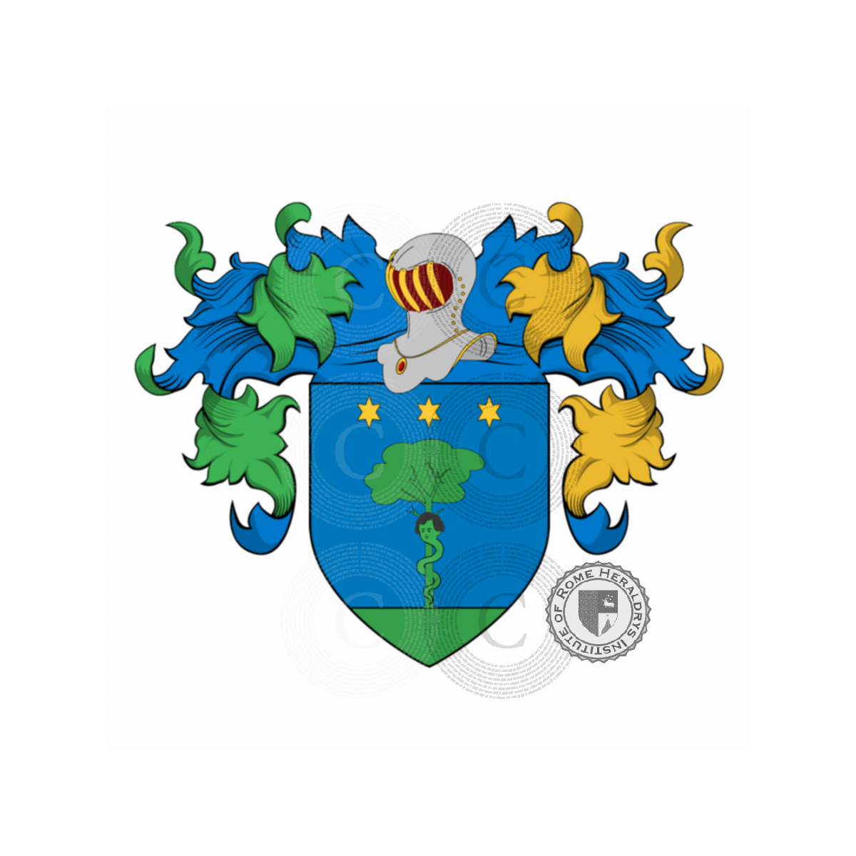 Coat of arms of familyFantini, Infantino