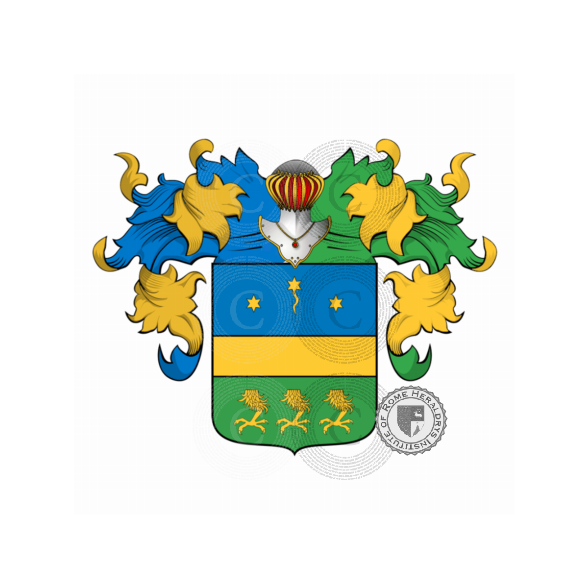 Wappen der FamilieGonzati, Gonzatti
