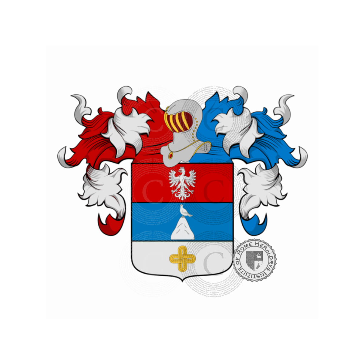 Coat of arms of familyde Fabris, Fabbris