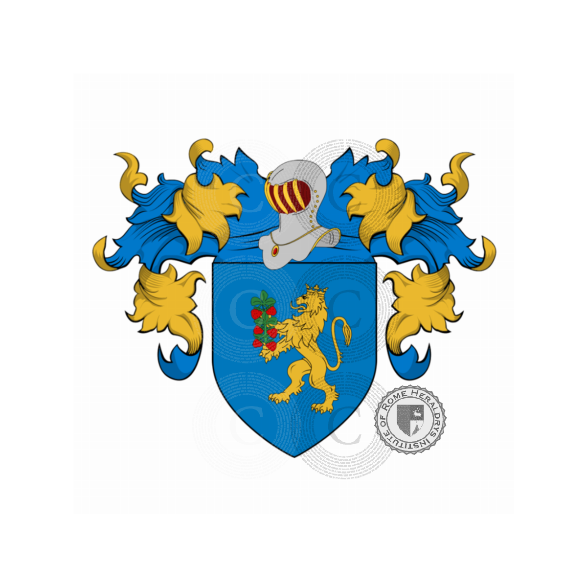 Coat of arms of familyMerelli, Merella,Merello