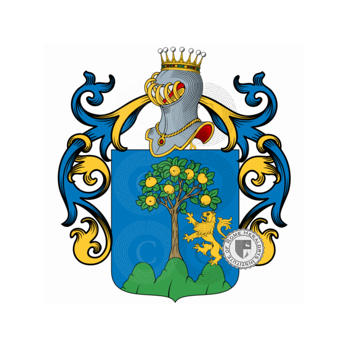 Wappen der FamiliePomarici
