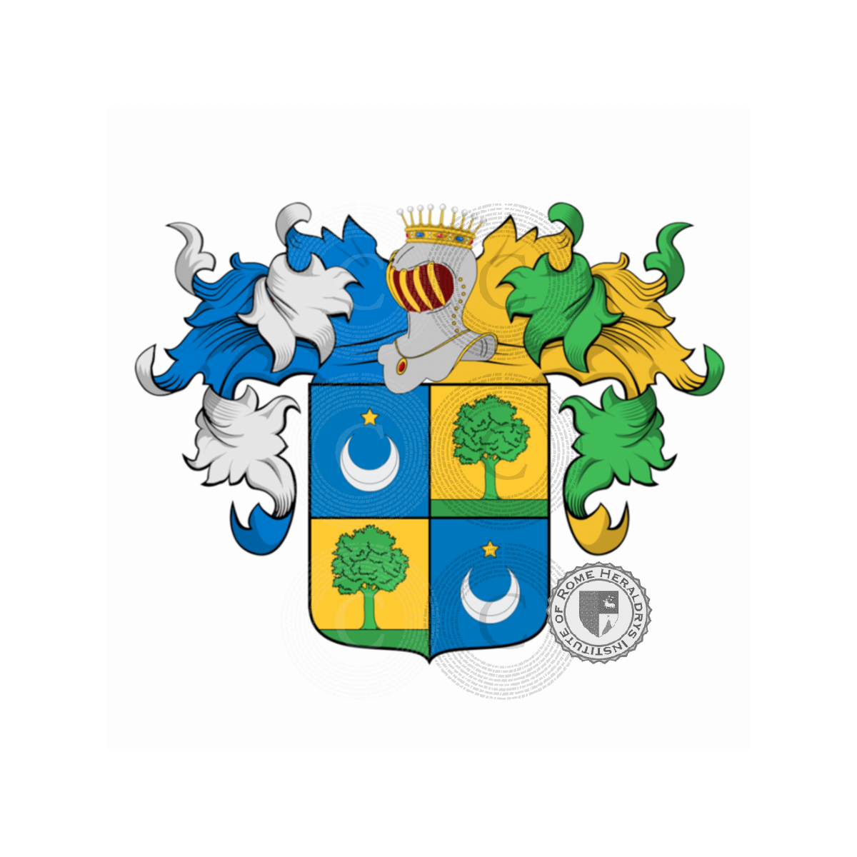 Escudo de la familiaMarion de Drui, Drui,Marion de Drui