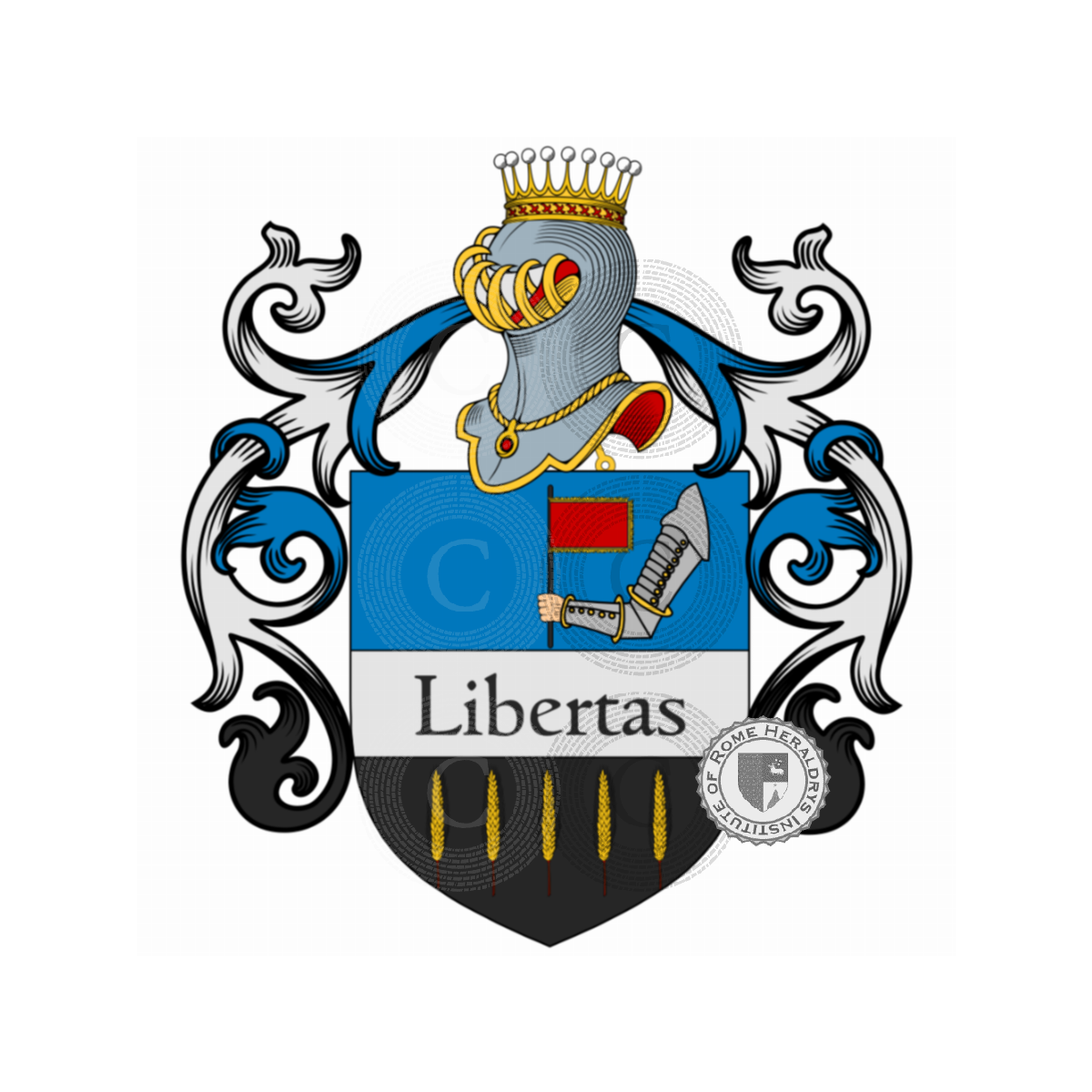Coat of arms of familyCampagna, Campagnari,Campagnaro