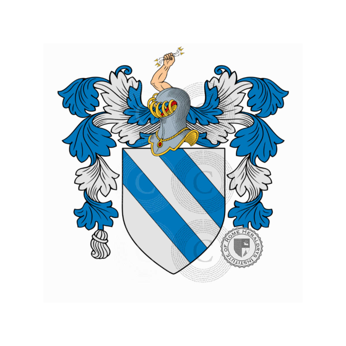 Escudo de la familiaCastrocucco, Albidona,Alverina