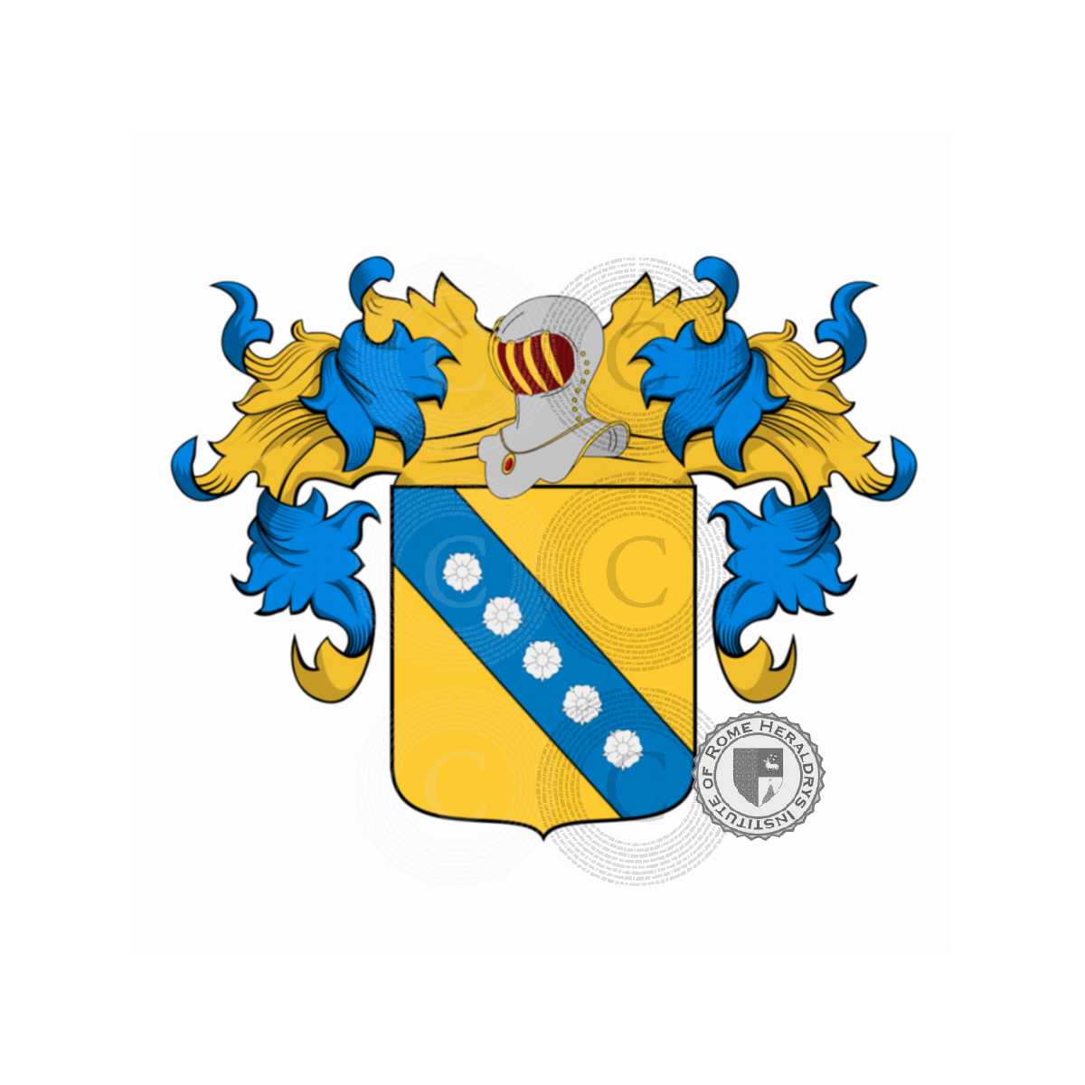 Coat of arms of familyGatti, del gatto,Gatta,Ugatti