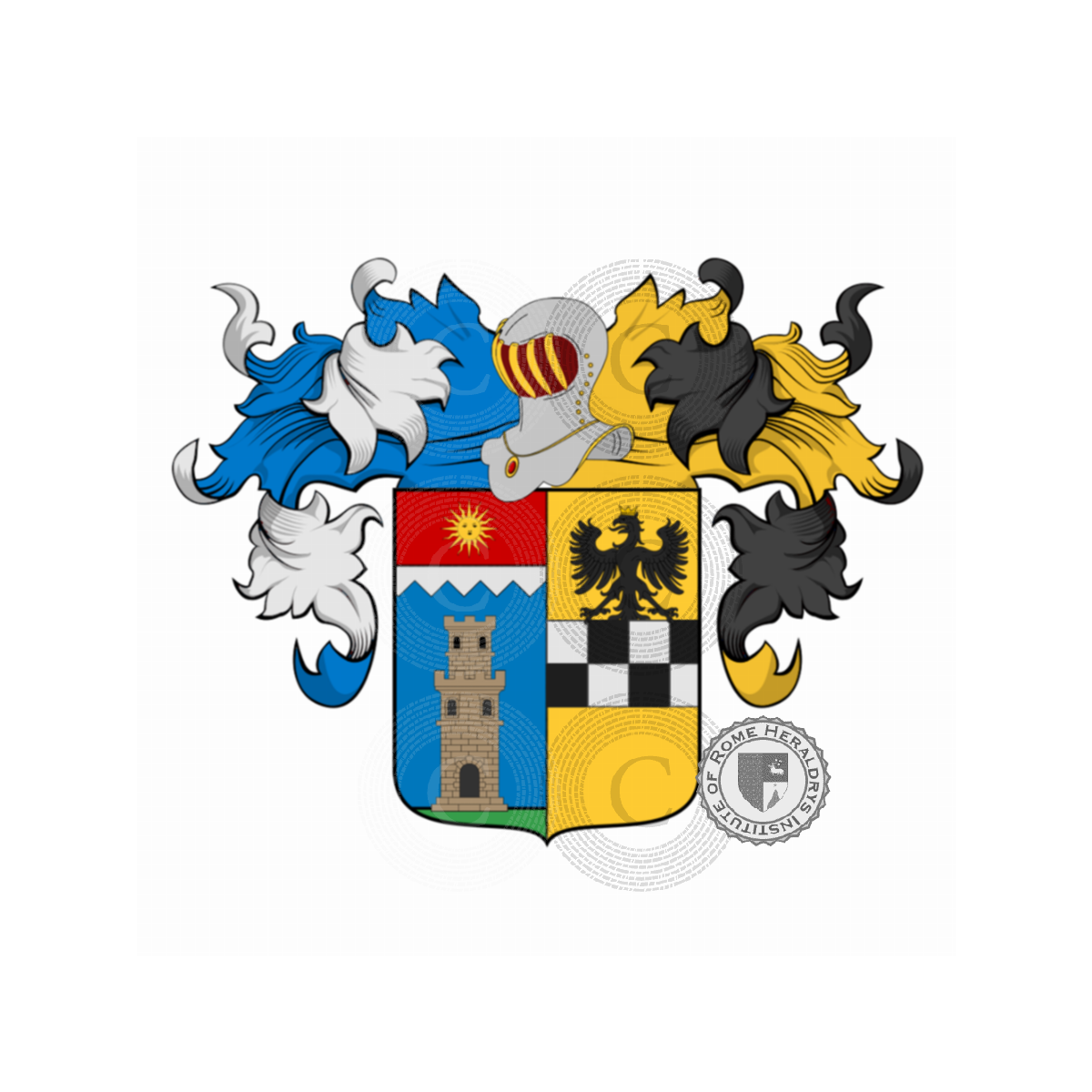 Wappen der FamilieSoliani Raschini