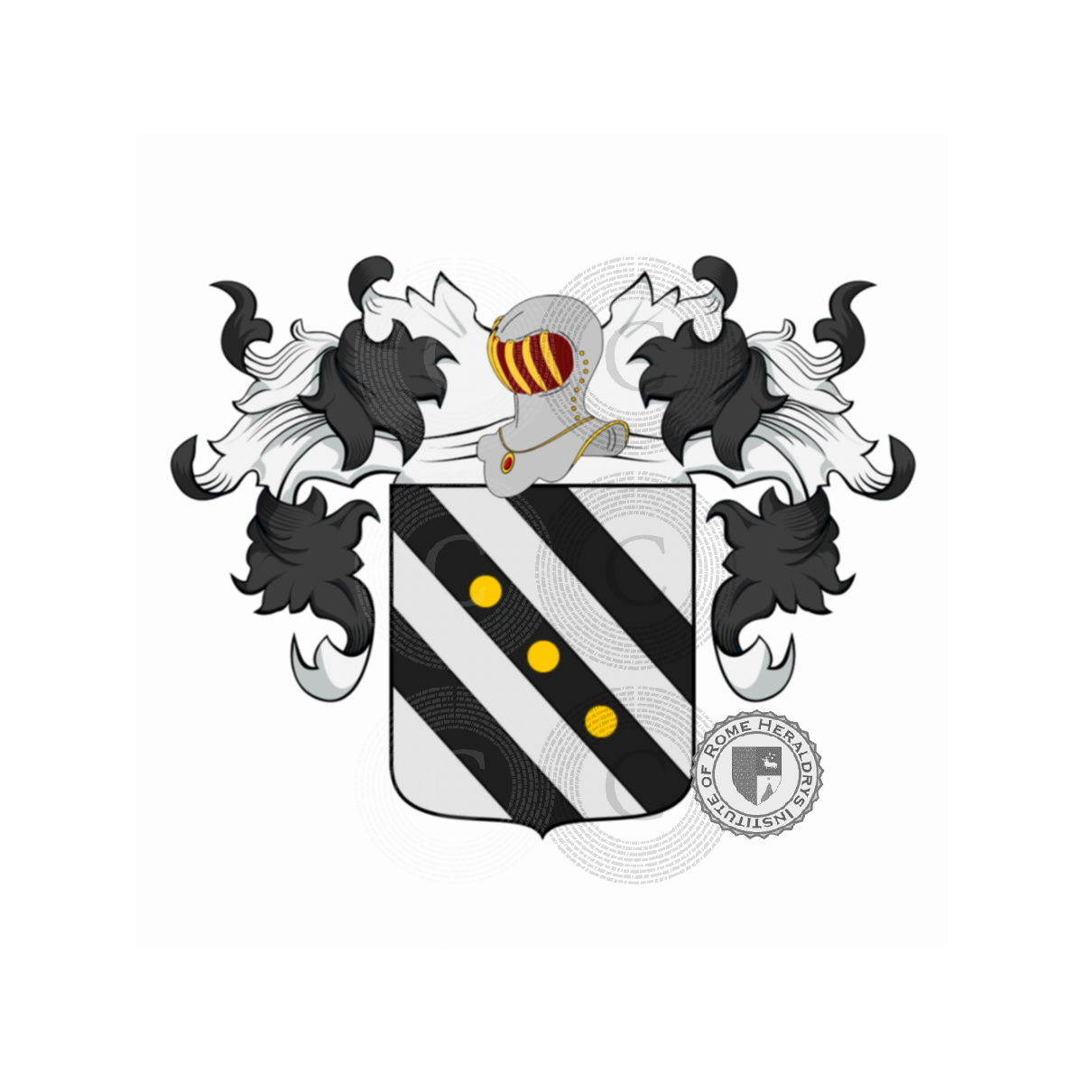Escudo de la familiaGoffin, Goffin Chokier,Goffin Hainaut