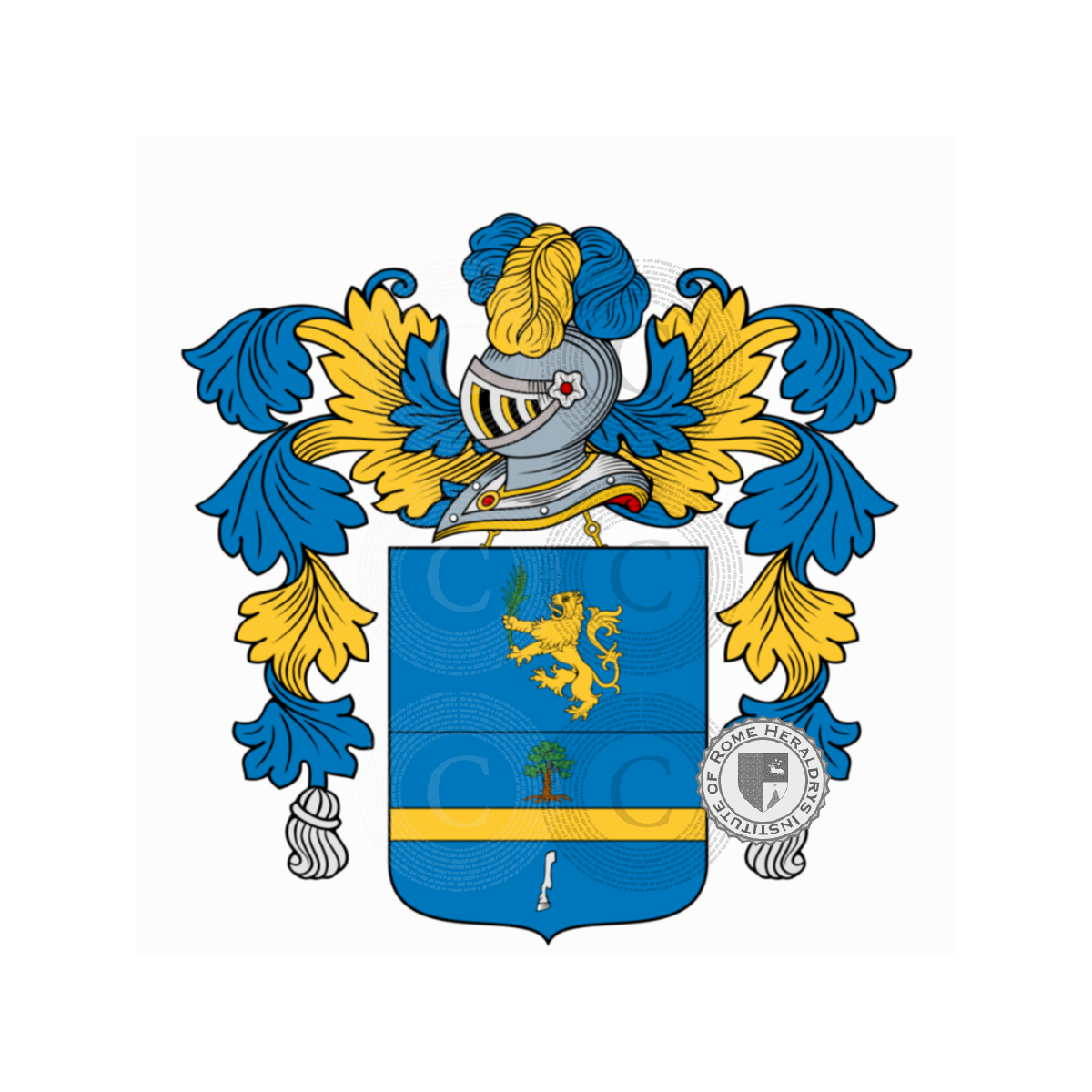 Coat of arms of familyZamparoli