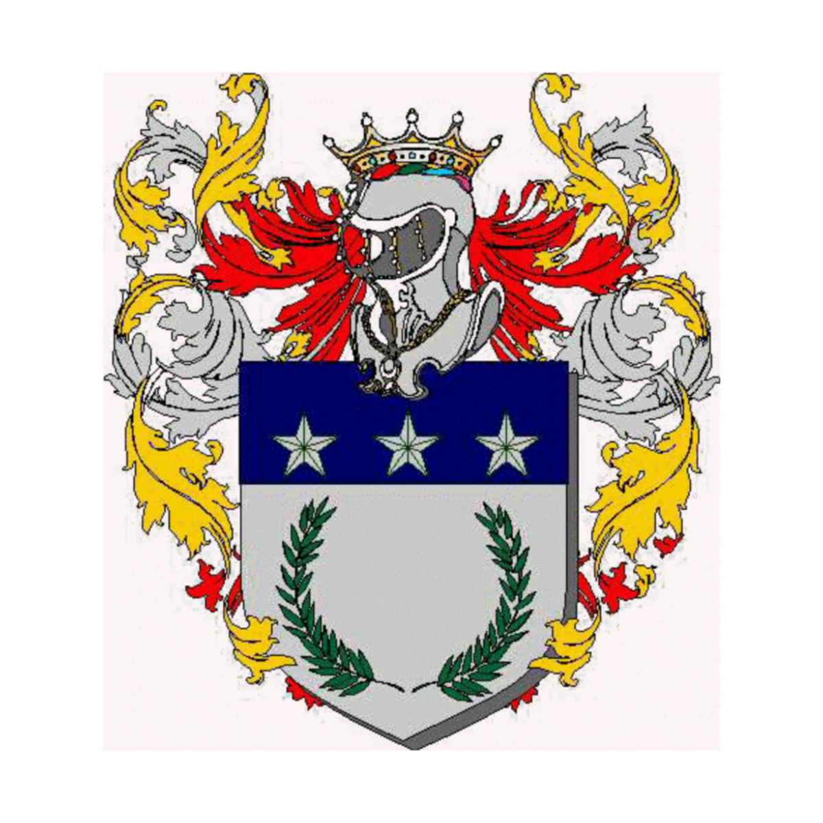 Coat of arms of familyCerruti