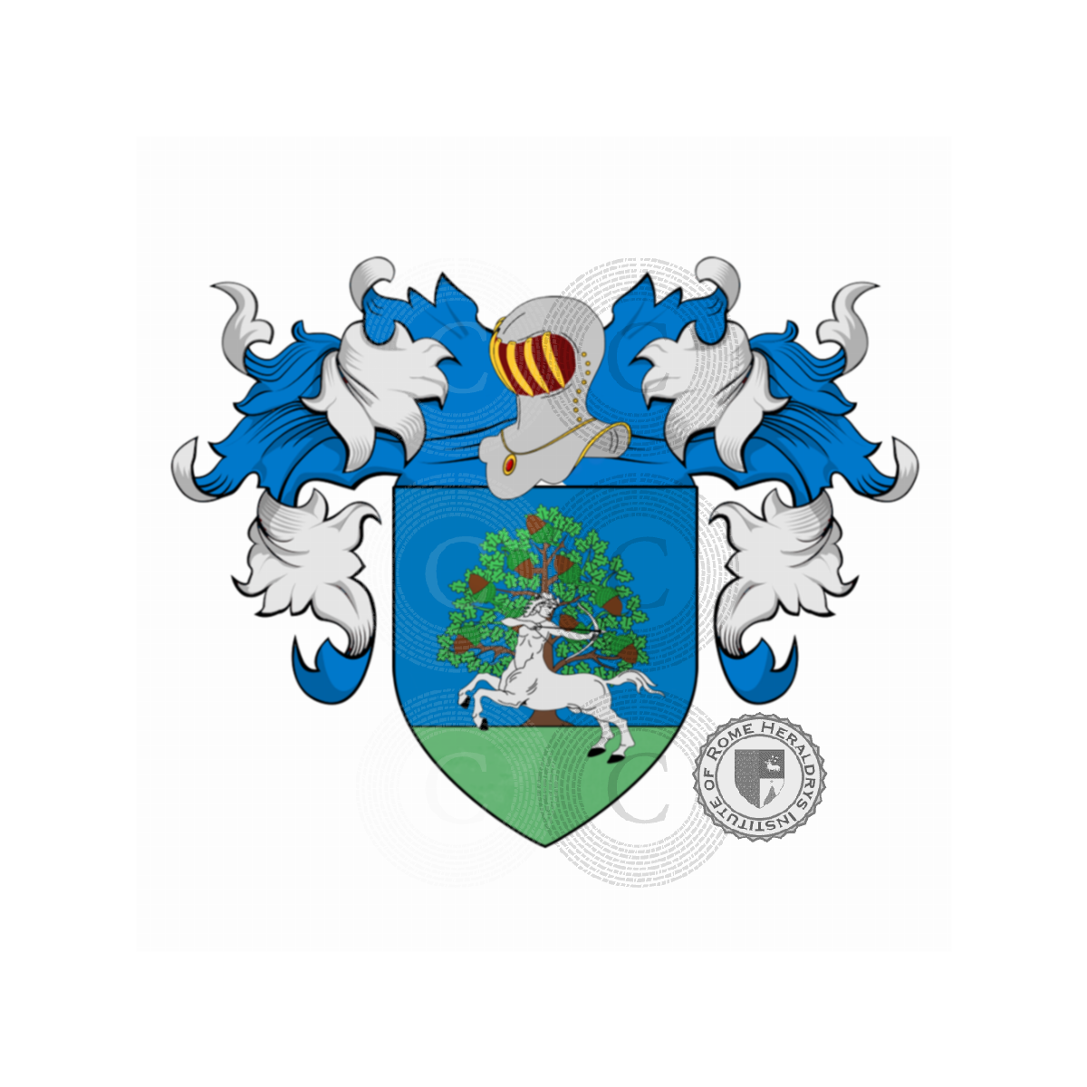 Wappen der FamilieBuratti, Buratta,Buratti Simonetti