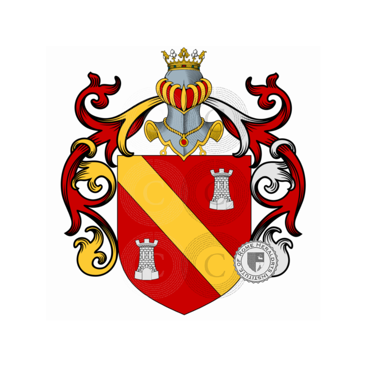 Escudo de la familiaRoma, de Roma