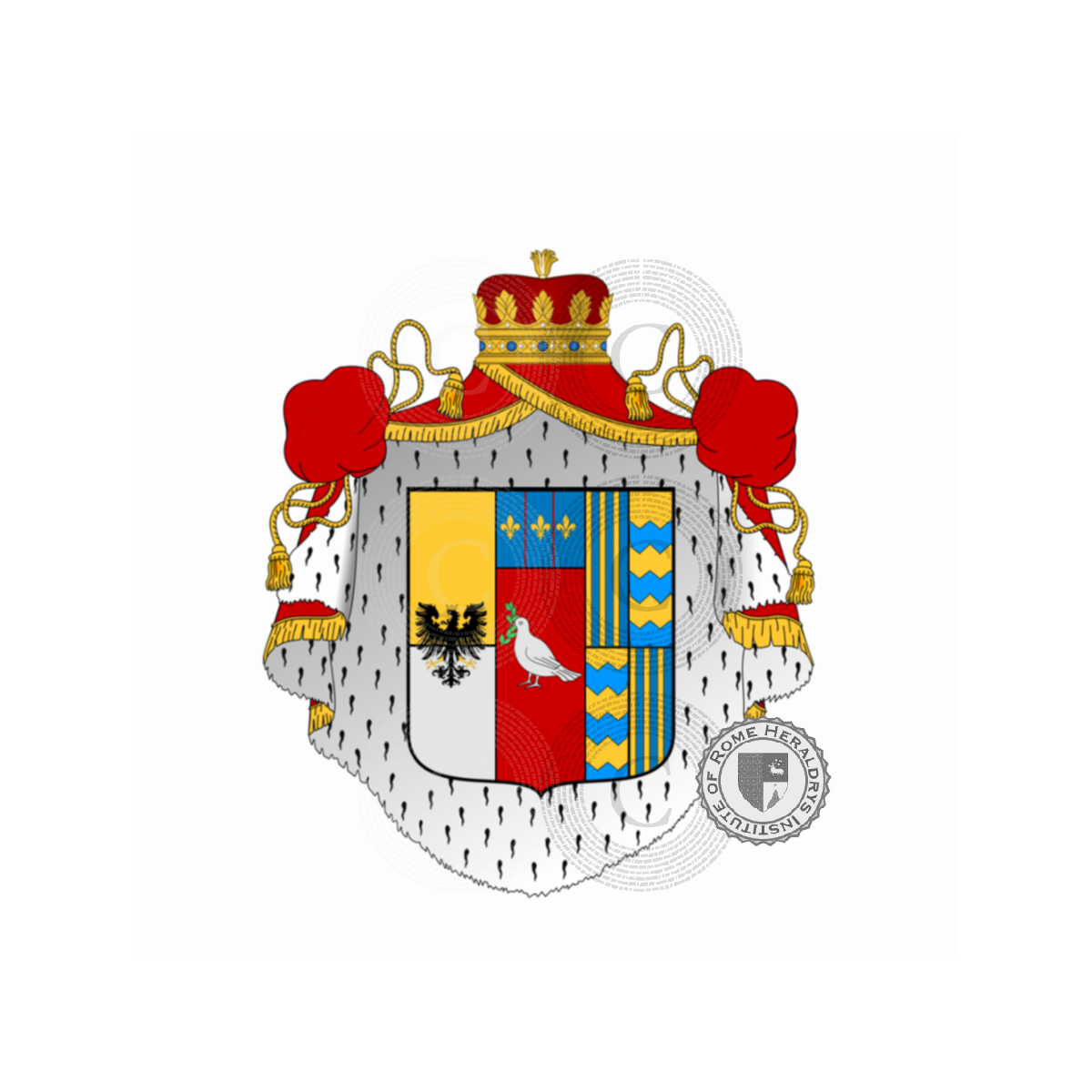 Coat of arms of familyDoria Pamphili Landi