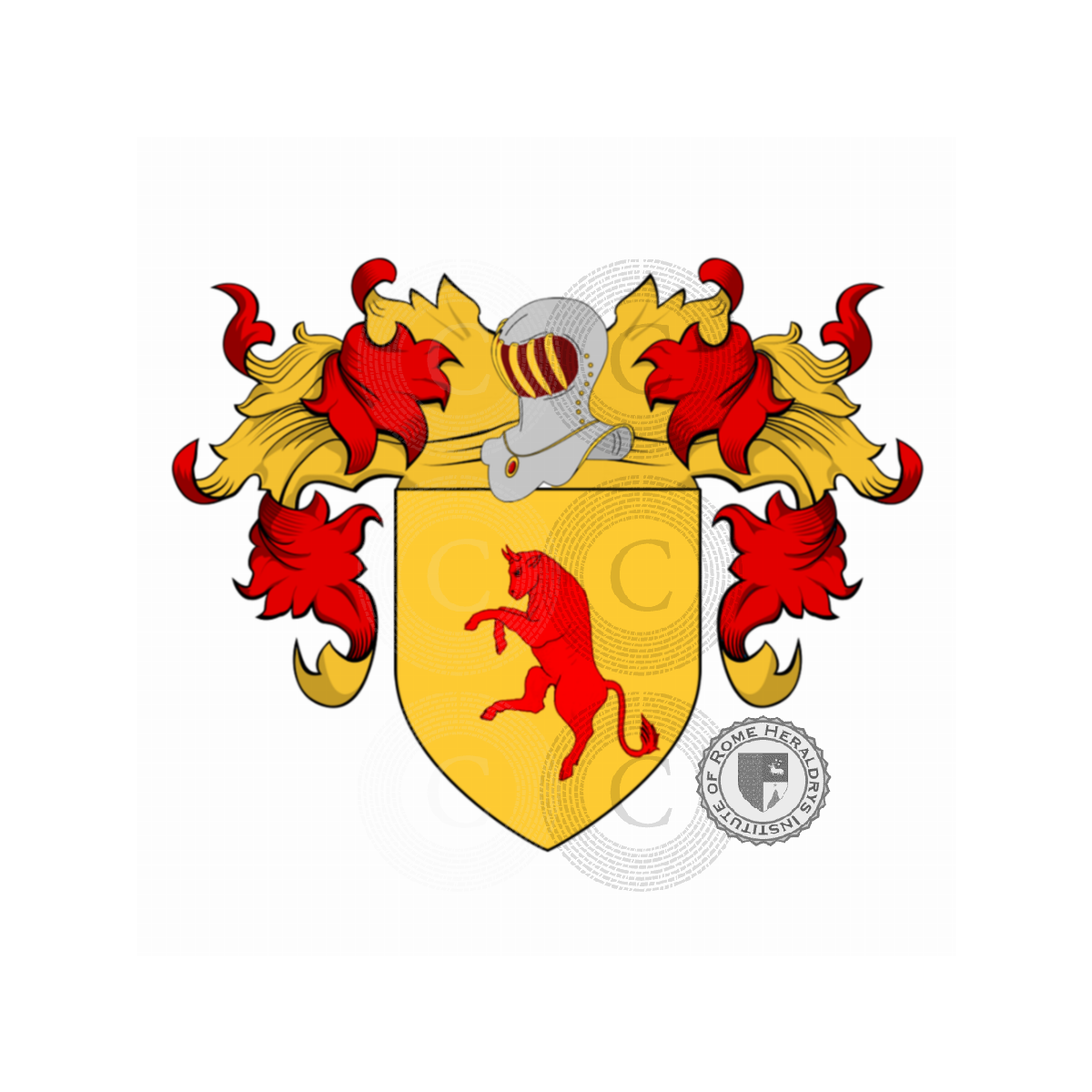 Escudo de la familiaSalvetti, Salvetti del Lion Bianco