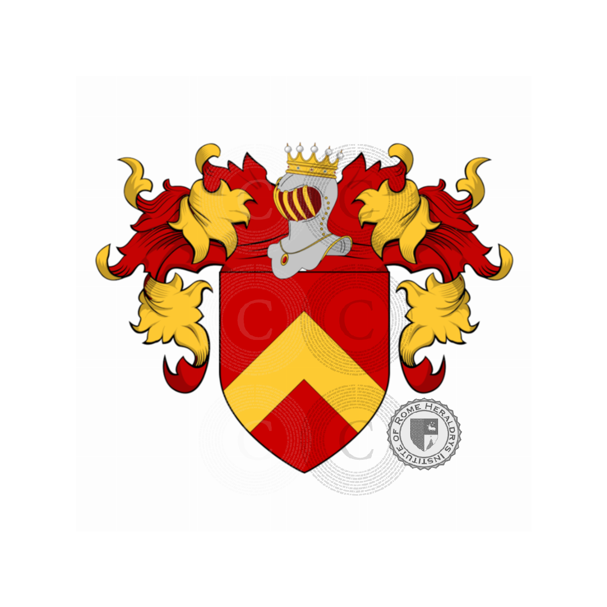 Coat of arms of familyMabillon