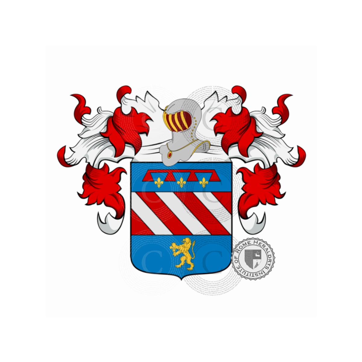Wappen der FamilieContessi, Contessa
