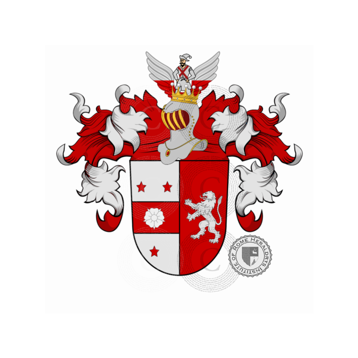 Wappen der FamilieSchober, Scheber,Schober de Tachenstein