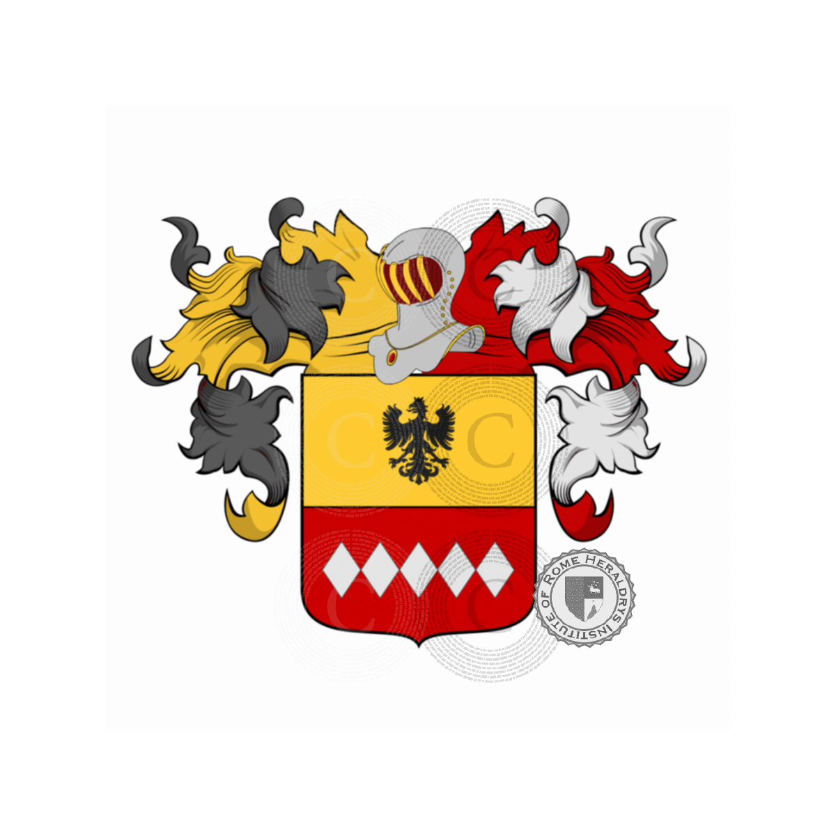 Coat of arms of familyCermelli, Germelli