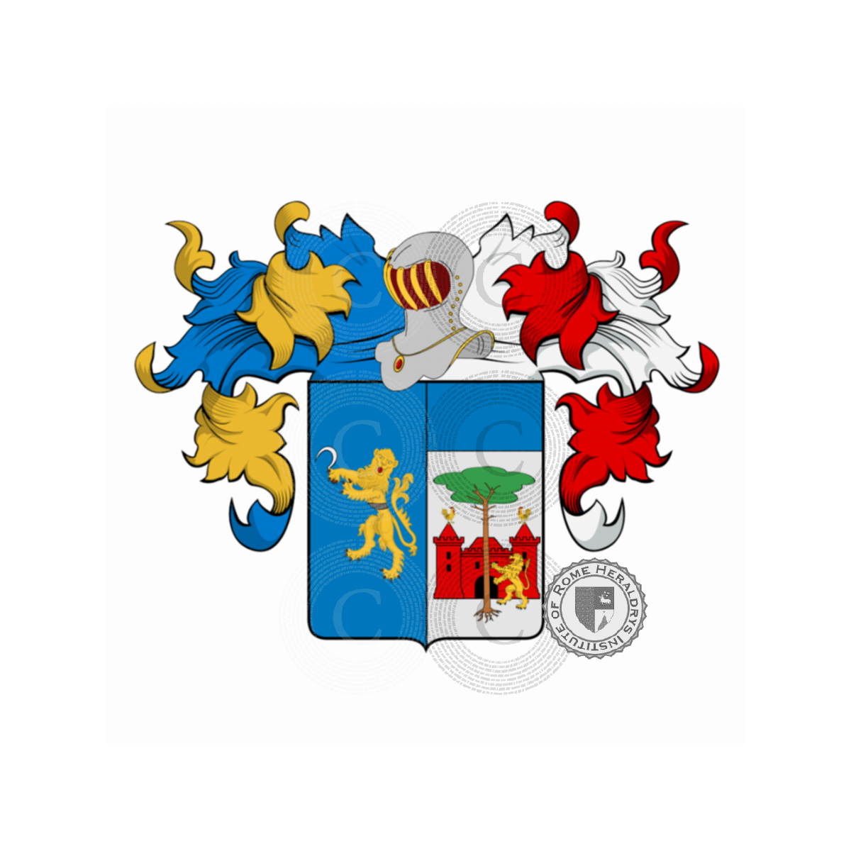Wappen der FamilieGiovacchini Rosati