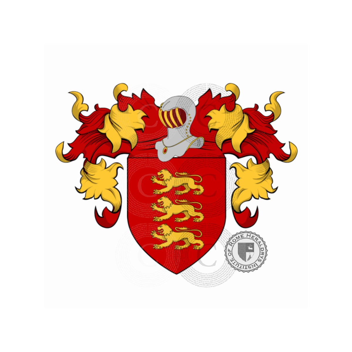 Coat of arms of familyMandelli