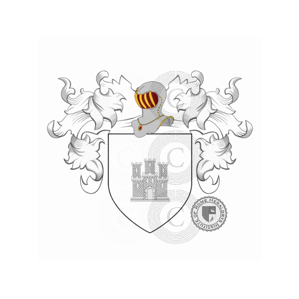 Coat of arms of familyCastro, de Castro