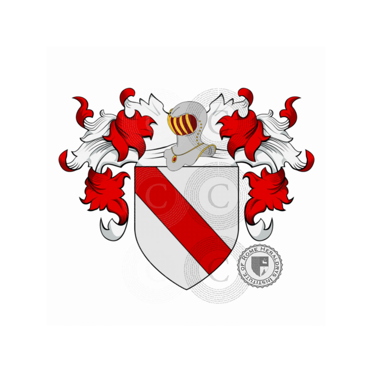 Wappen der Familiedella Rosa