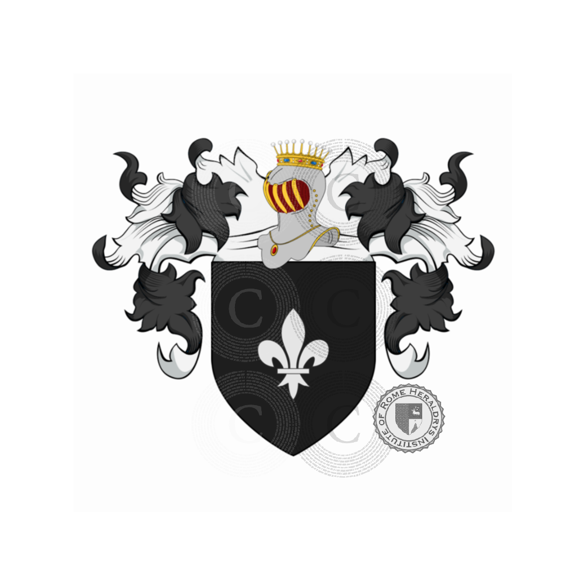 Coat of arms of familyLe Roy, le-Roy