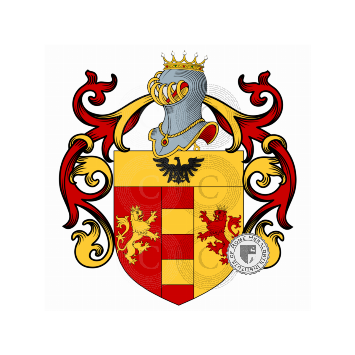 Coat of arms of familyCampioni, Campione