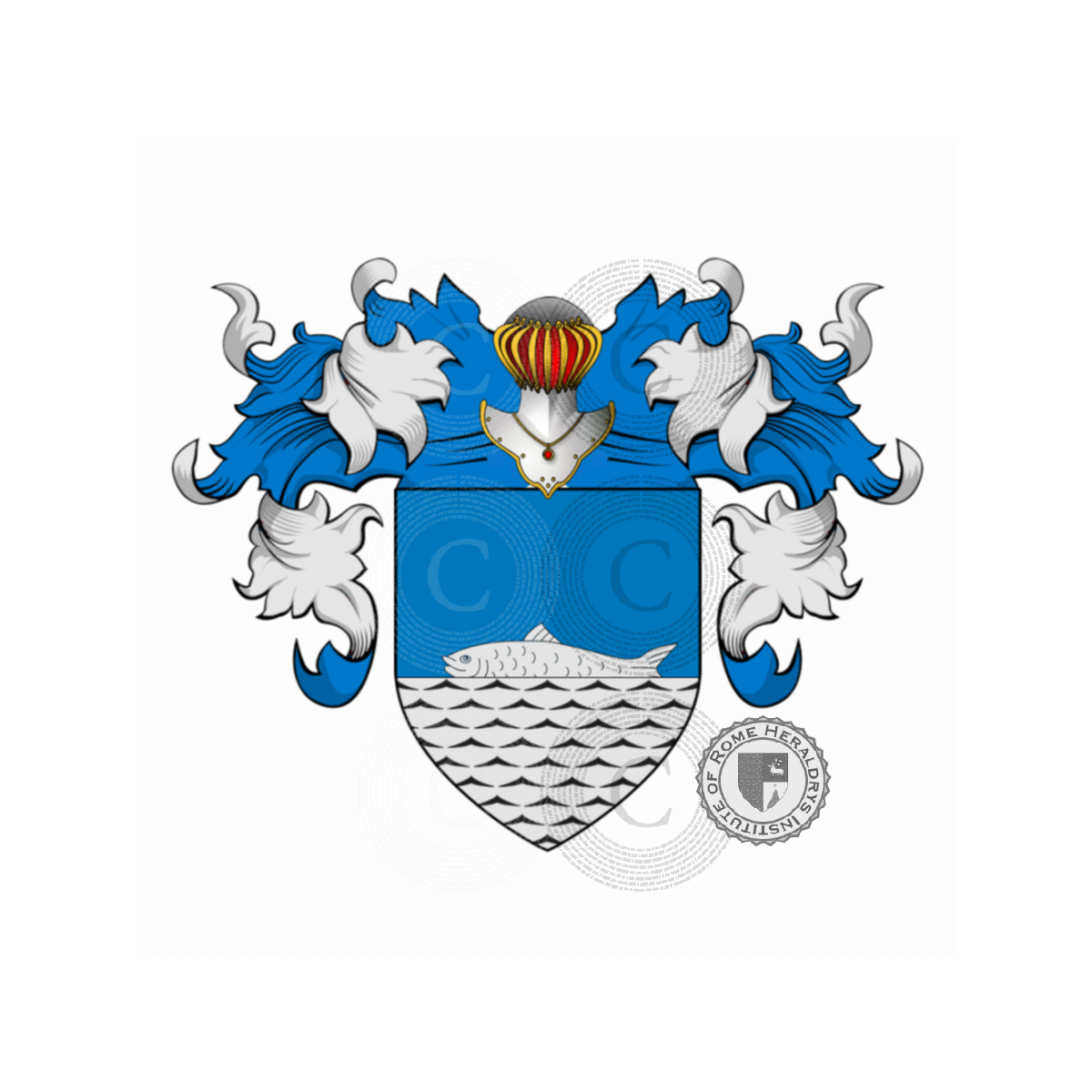 Escudo de la familiaPellizzeri, Impellitieri,Impellizzeri,Pelizzer