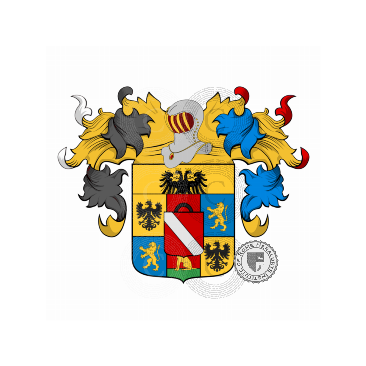 Wappen der FamilieCorreggio, Correggia,da Correggio