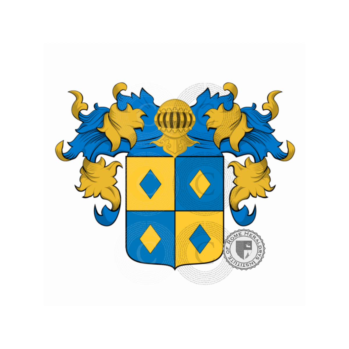 Escudo de la familiaRospigliosi, Pallavicini Rospigliosi