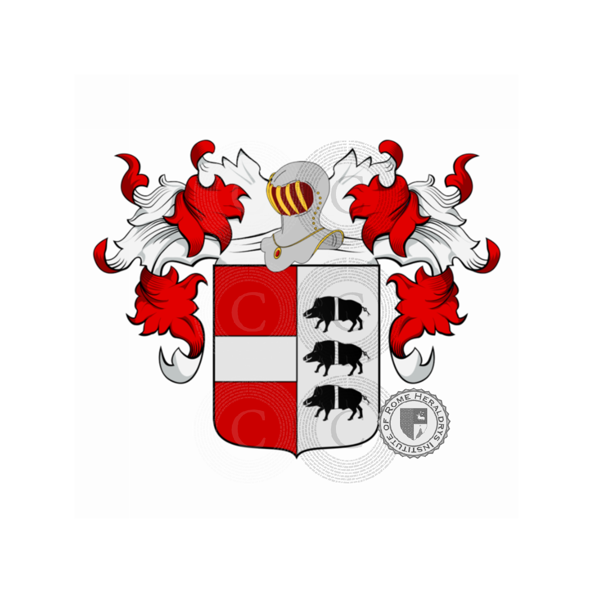 Coat of arms of familyCusano, Susano
