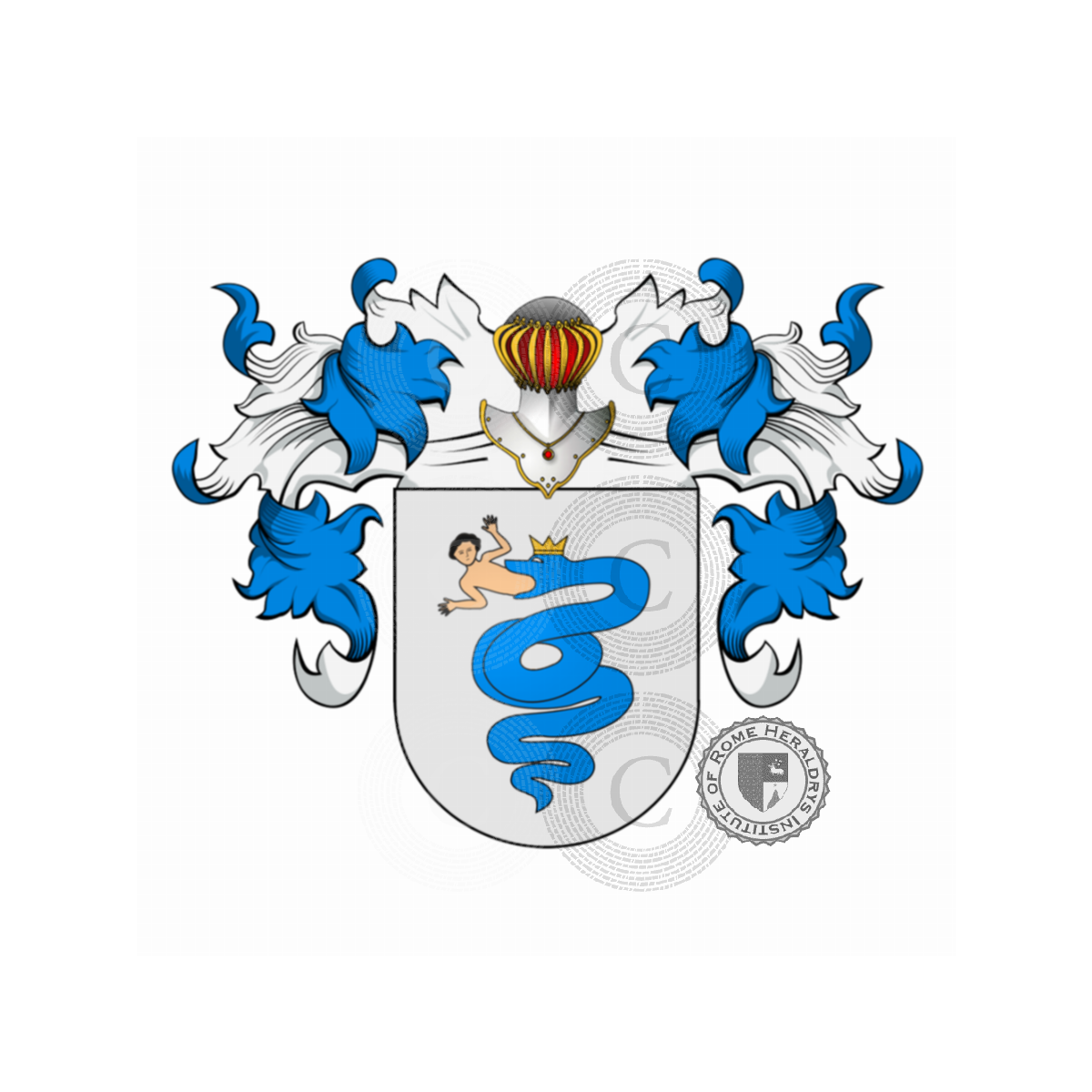 Wappen der FamilieVisconti