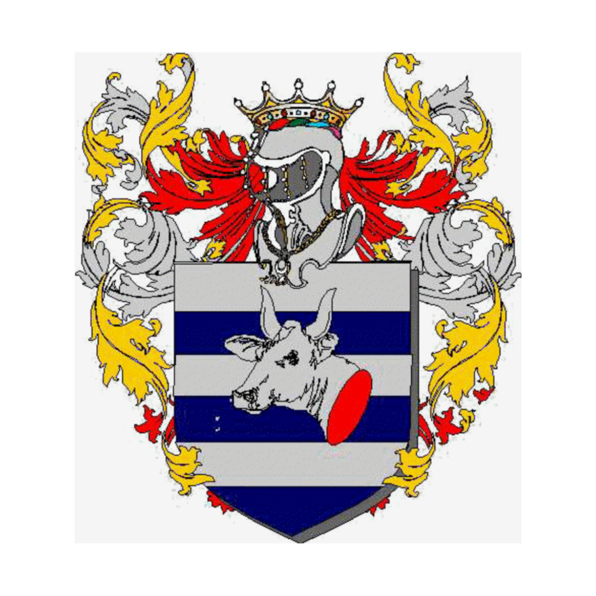 Coat of arms of familyCapodibue
