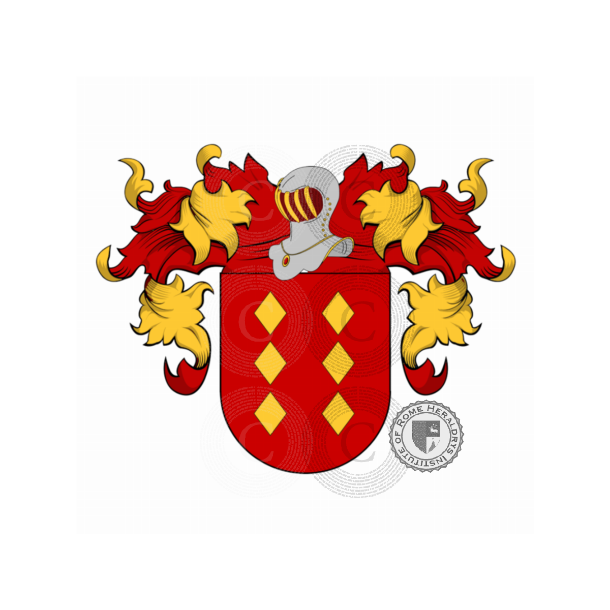 Wappen der FamilieRodil, Rodill
