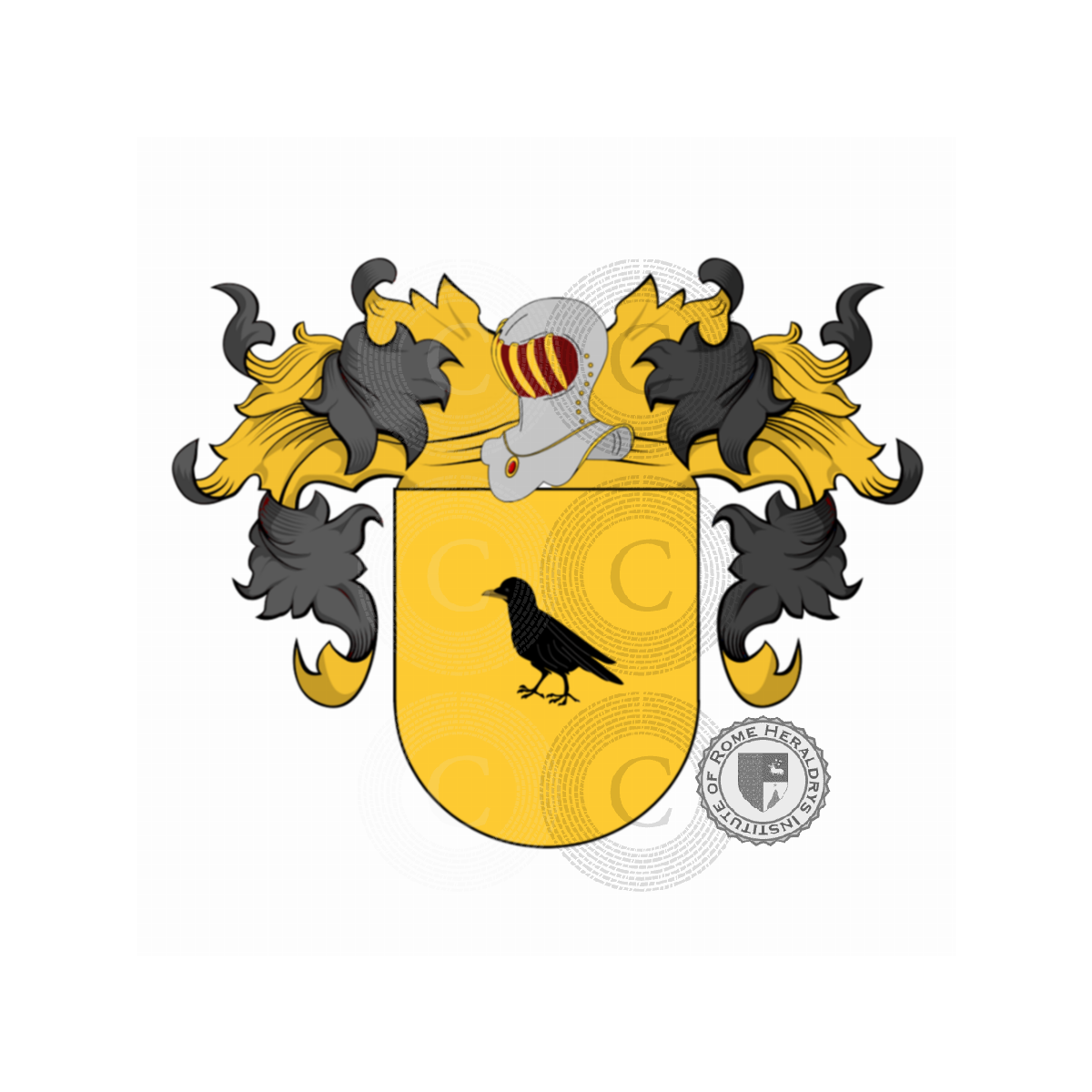 Wappen der FamilieCorvinos