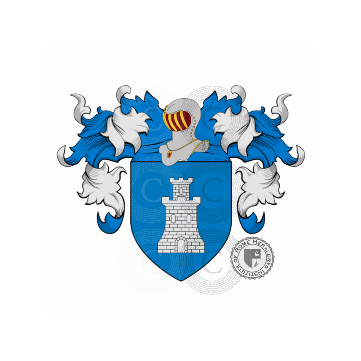 Coat of arms of familyTourette, Tourette,Tourettes