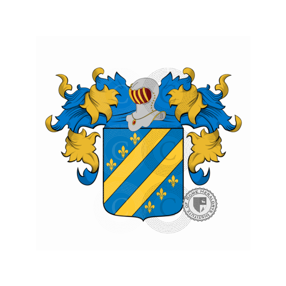 Coat of arms of familyPozza, Possan,Pozzan,Pozzo