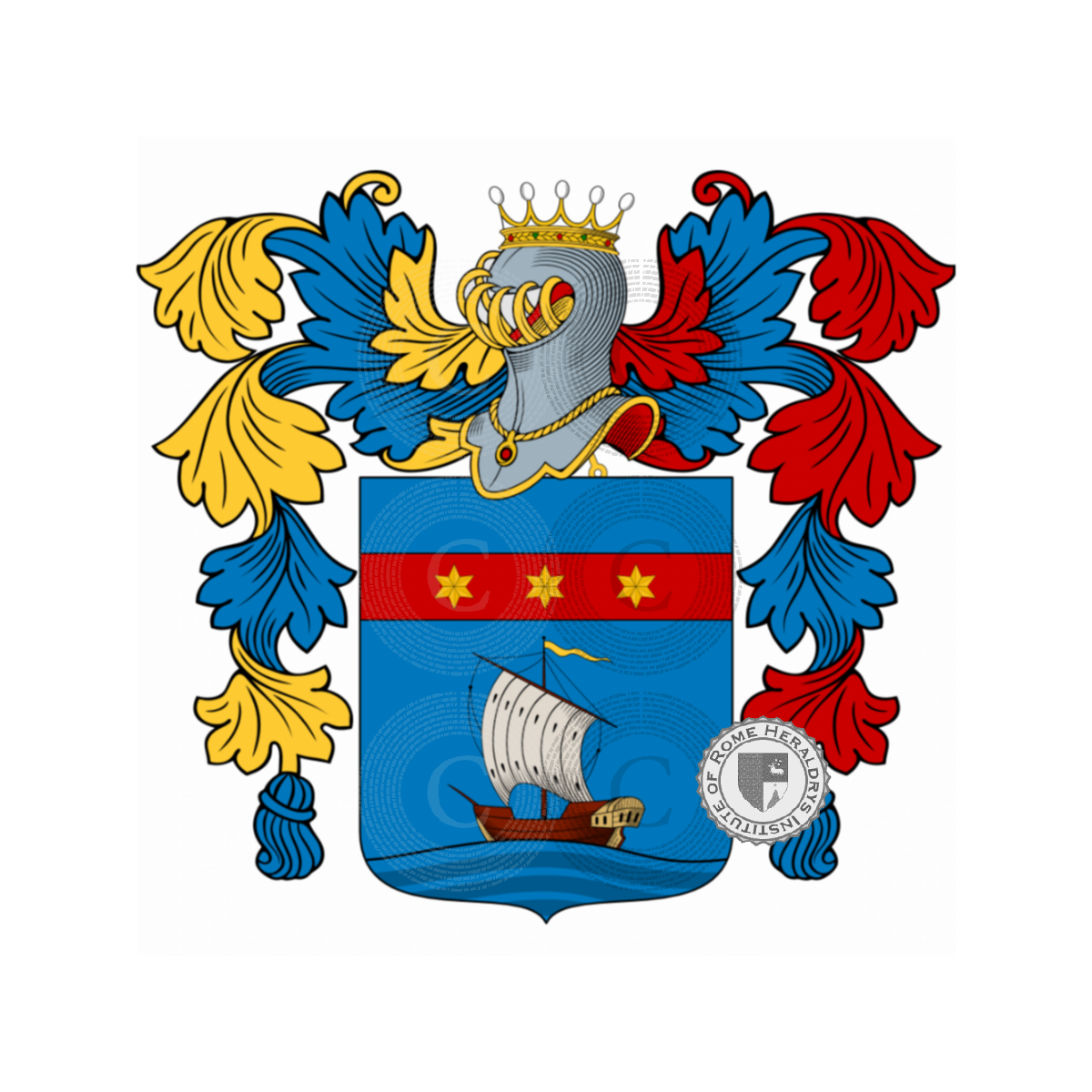 Coat of arms of familyMariotti, Mariottini