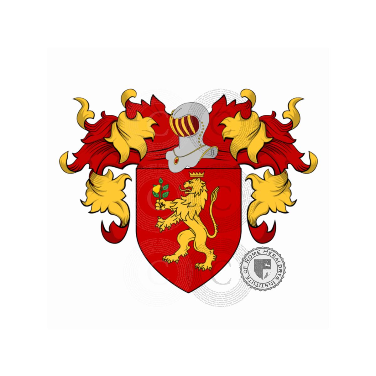 Escudo de la familiaSalvi, Benciventi,de Salvi,Salvi del Pero