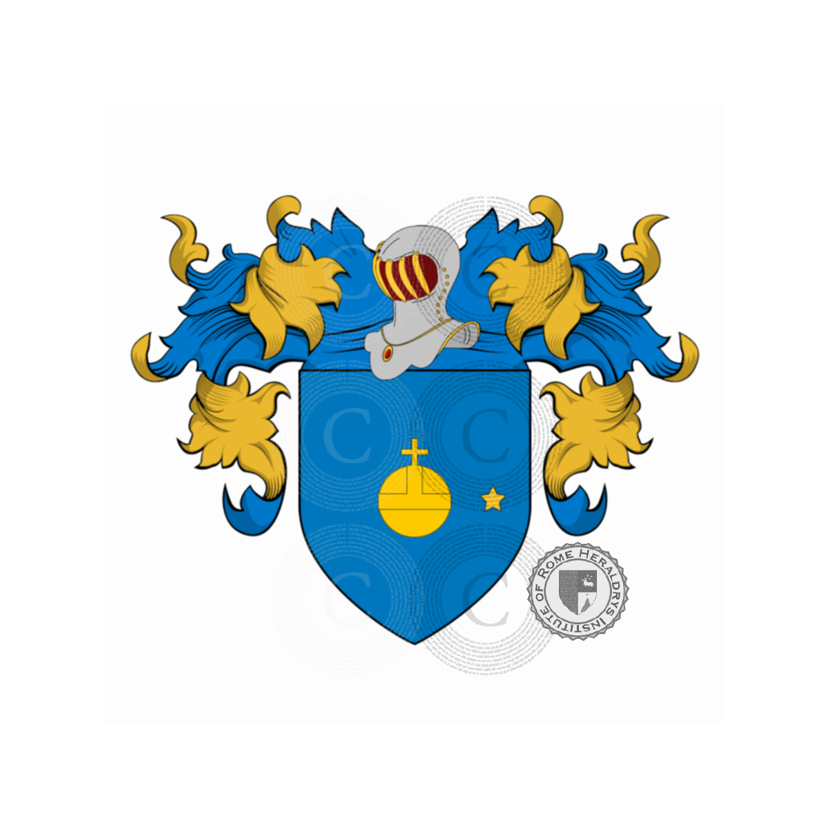 Coat of arms of familyRadici, dalle Radici,Radice